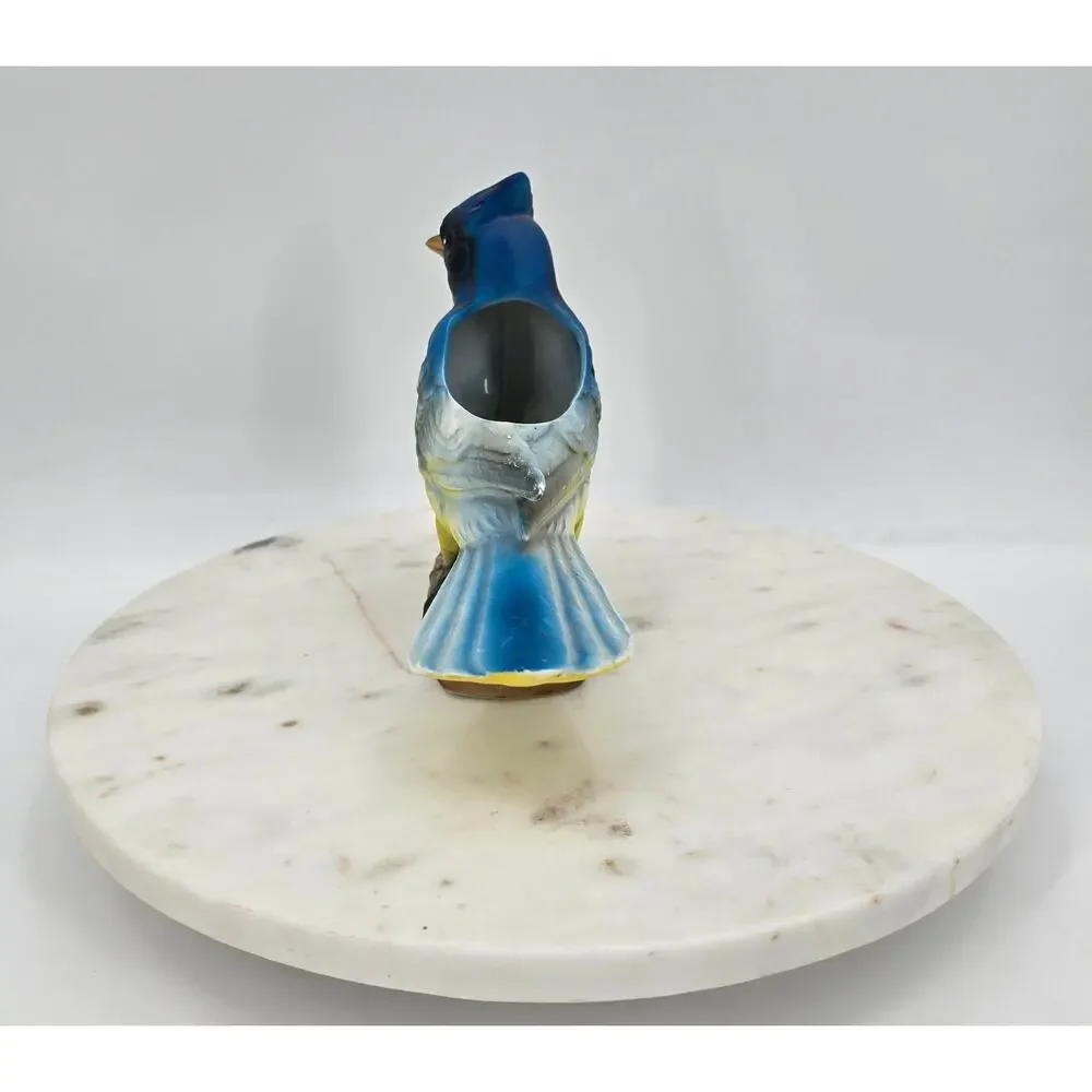 Vintage Lefton Blue Jay Ceramic Planter –‎ 9
